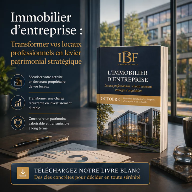 Immobilier d&rsquo;entreprise : transformer vos locaux professionnels en levier patrimonial strat&eacute;gique